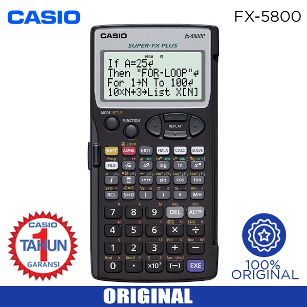 

KALKULATOR CASIO FX 5800