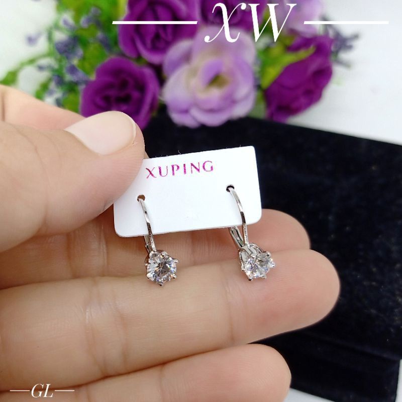 Anting xuping daisy silver E05009