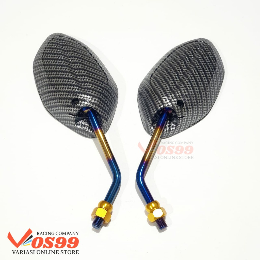 Spion Beat Carbon Twotone Honda Beat Vario Scoopy