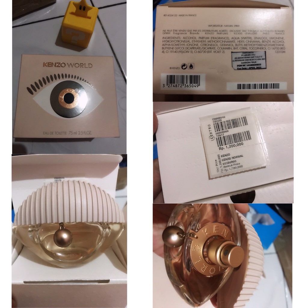 Parfume KENZO WORLD Original