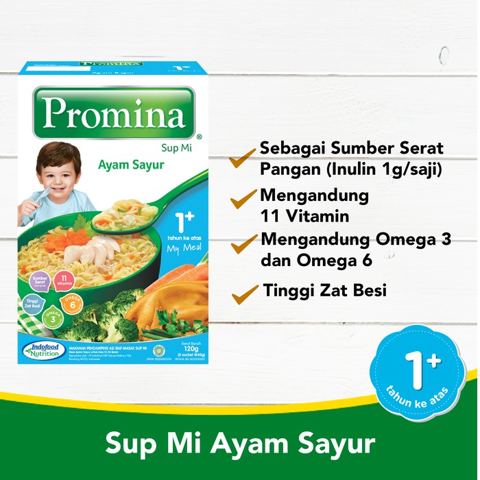 PROMINA SUPMIE AYAM &amp; SAYUR  MAKANAN BAYI MPASI - BUBUR BAYI SEHAT BAYI ONLINE SHOP