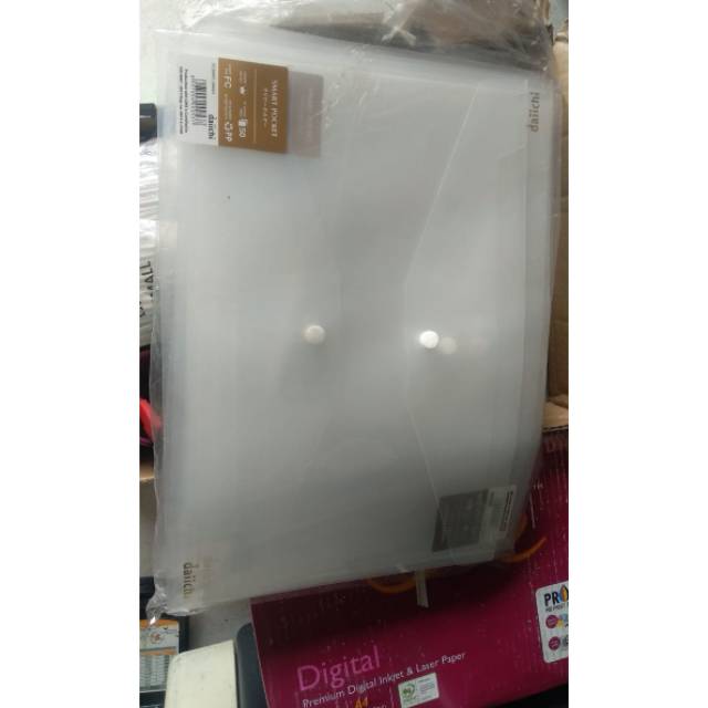 

Map kancing bening daichi 1 pcs