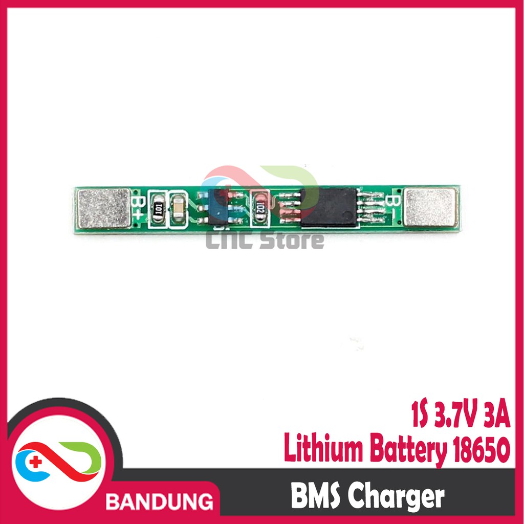 BMS 1S 3.7V 3A CHARGER LITHIUM BATTERY 18650