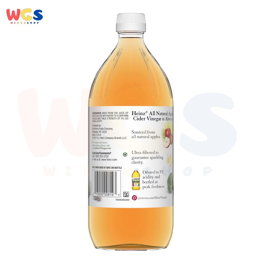 Heinz Apple Cider Vinegar 946ml Halal MUI