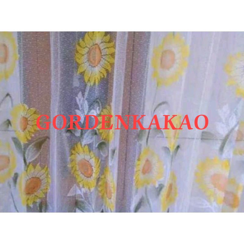 Gorden Vitrase Brukat/Gorden Vitrase Biasa/Gorden Tiray/Gorden Lapisan