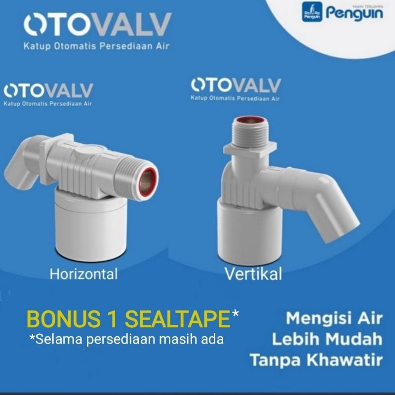 Pelampung Otomatis Penguin Pelampung Toren Penguin Mpoin OTOVALV PENGUIN Mpoin OTOVALVE