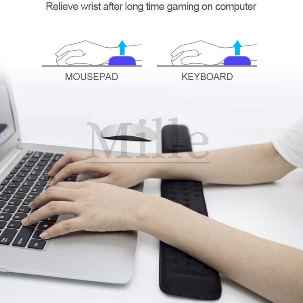 Keyboard Mouse Wrist Pad | Mille Accesories