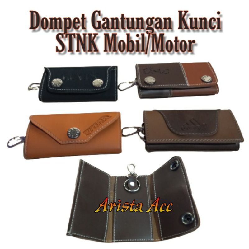 Gantungan Kunci Mobil/Motor / Gantungan Kunci Kulit Sintetis