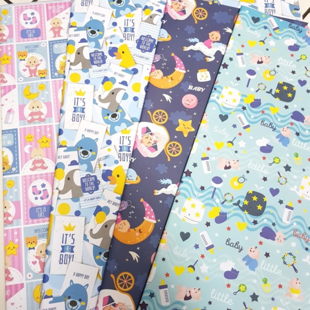 

GIFT WRAPPING SERVICE BUNGKUS KERTAS KADO + FREE GIFTCARD*