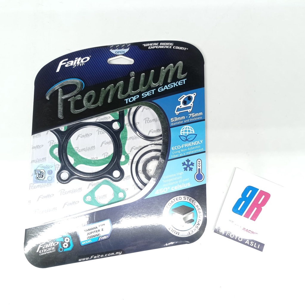 PAKING GASKET TOP SET PREMIUM JUPITER Z 110 JUPITER LAMA 58 MM FAITO