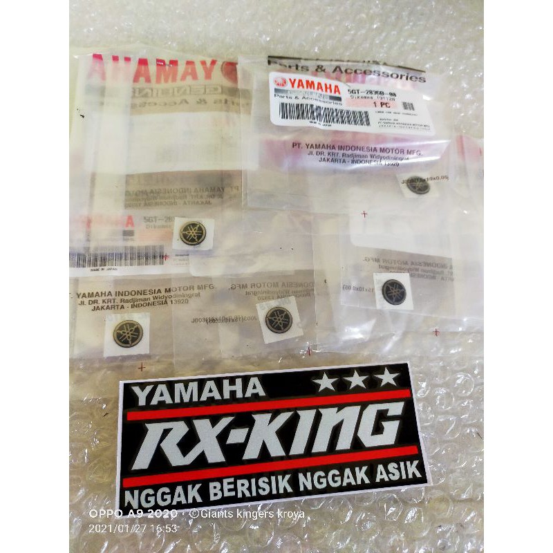 emblem garputala speedometer new rx king original