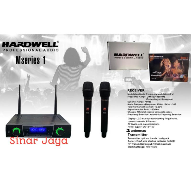 MIC WIRELESS HARDWELL MSERIES 1 ORYGINAL ( include Hardcase )
