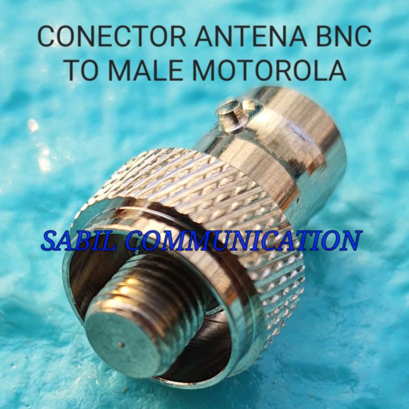 CONECTOR ANTENA HT MOTOROLA BNC TO MOTOROLA GP338 GP328 CP1660 GP3188 / CONECTOR DARI ANTENA BNC KE 