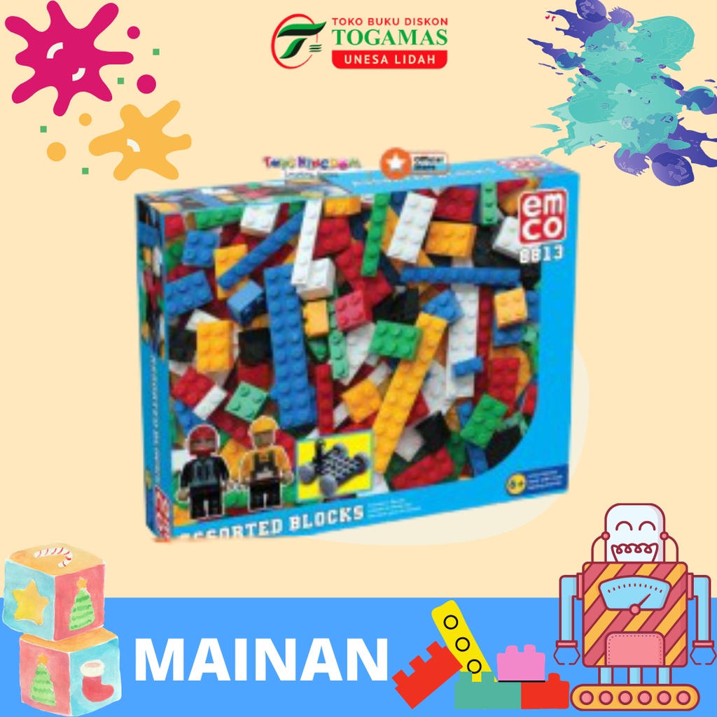MAINAN BRIX ASSORTED BLOCKS 8813 EMCO