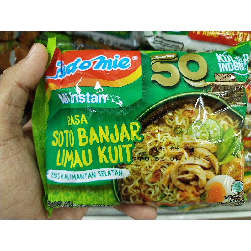 

Indomie rasa Soto Banjar Limau Kulit khas Kalimantan Selatan