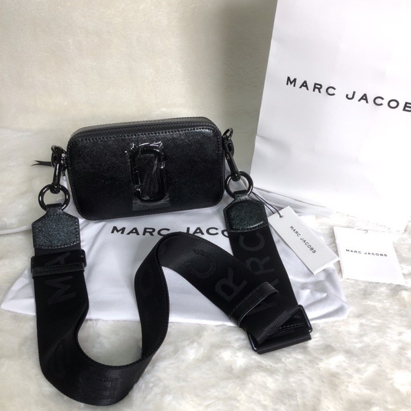 Marc Jacobs The Snapshot in DTM Black Hitam Original Authentic