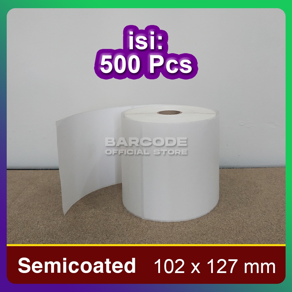 

Label Barcode Resi JNE 102x127mm Semi Coated 1 Line Perforasi (500pcs)