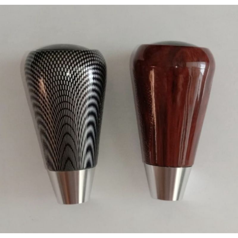 Gear Knob Handle Perseneling Mobil NEW JAZZ 2018 Carbon Wood