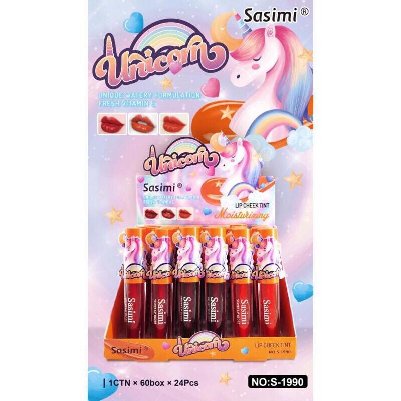 LIPTINT Sasimi Unicorn LIP CHEEK TINT S-1990 LIP TINT