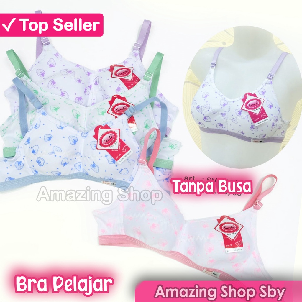 Bra BH Pelajar SD SMP Anak ABG Remaja Tanpa Busa