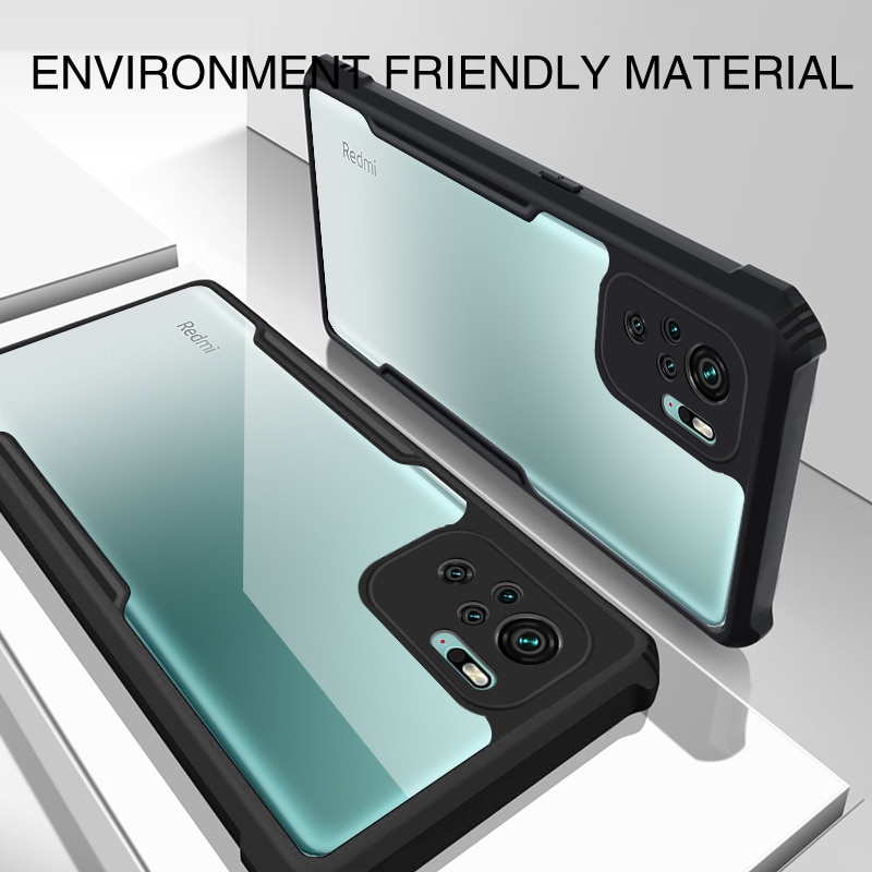 Case Xiaomi Redmi Note 10 5G (2021) Armor Fusion Shockproof Transparent Premium Casing