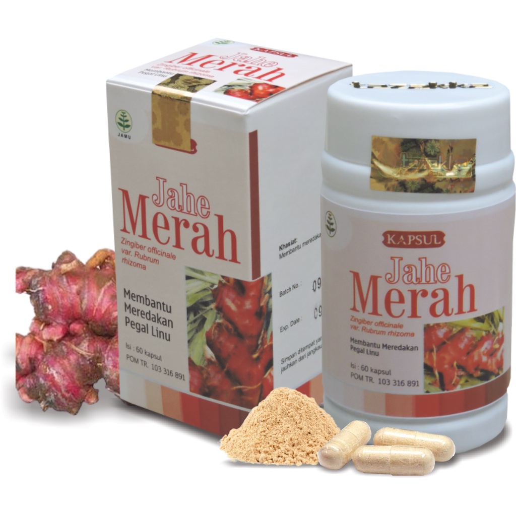 Obat Daya Tahan Tubuh Jahe Merah Tazakka