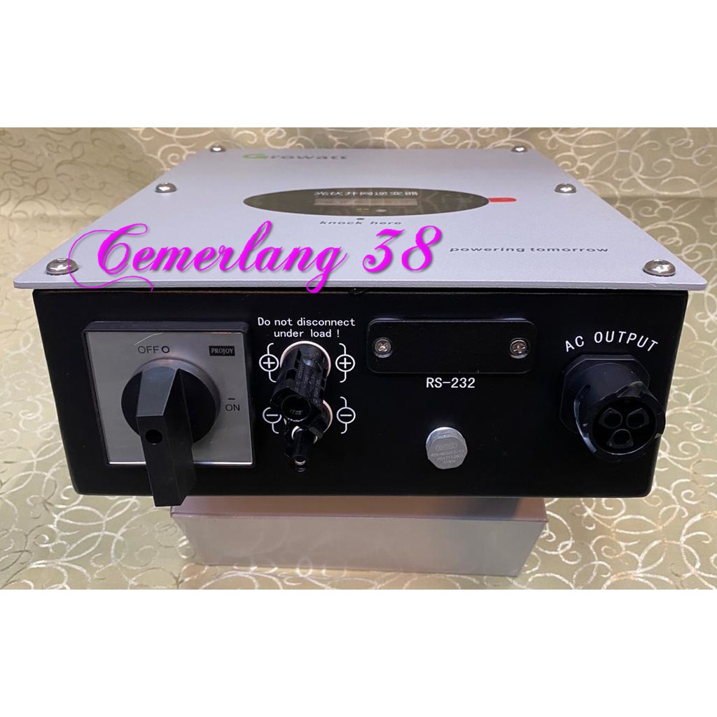 3000W On Grid Growatt 3000-S PV Grid Inverter 3000 W BONUS Shine WIFI