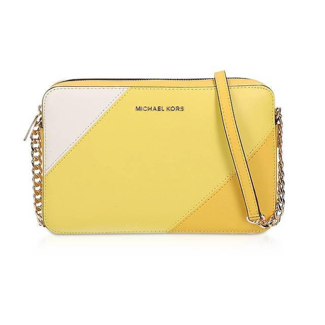 mk yellow crossbody