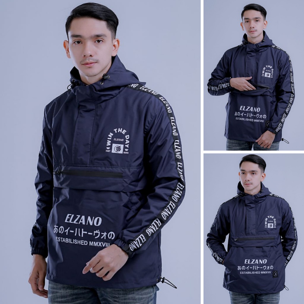 Win The Day Cougle Jaket - Jaket Parasut Pria