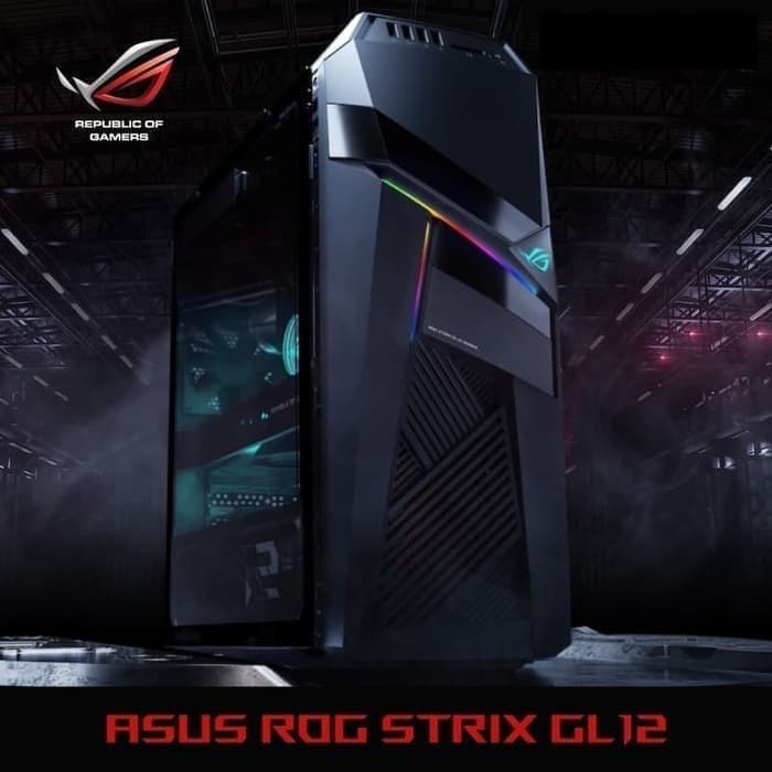 PC Gaming Asus GL12CX-I7R84T 9700/16/2Tb+Ssd256/RTX2080/Win10 - PC ASUS ROG Strix GL12