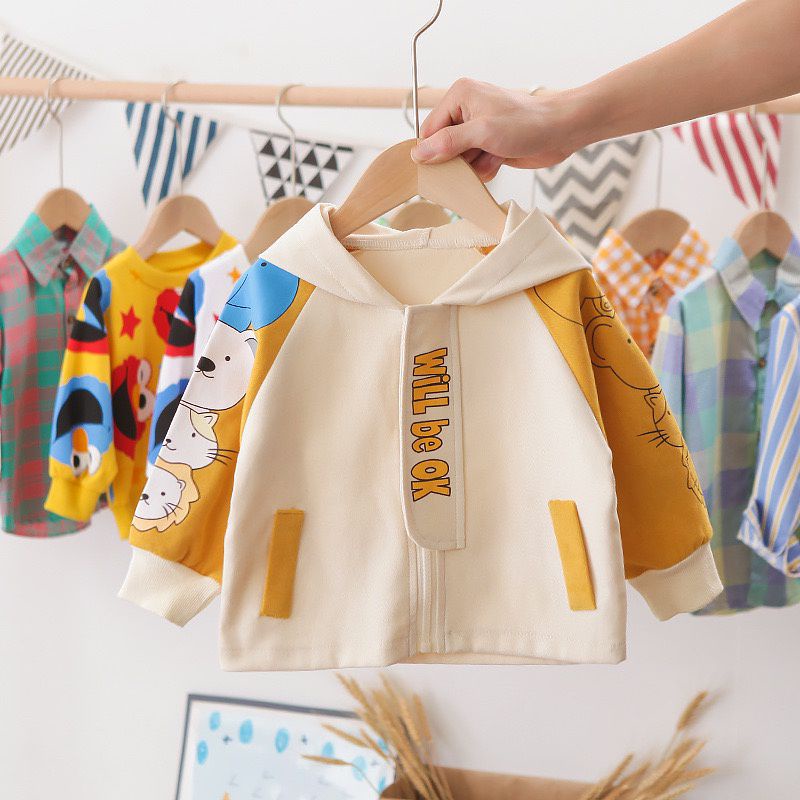 Jaket anak cowok hoodie sweater lengan panjang coat anak laki laki fashion korea china import grosir