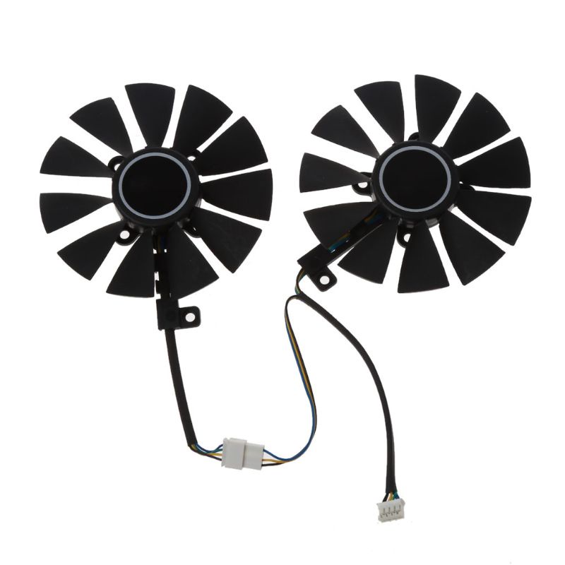 Btsg 88mm T129215Su Kipas Pendingin 4Pin Untuk Gigabyte GTX1060 1070ti RX 470 570 580 Graphics Card Cooler Fan