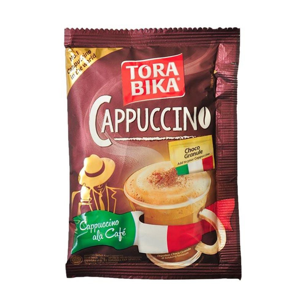 

TORABIKA CAPUCCINO with Choco Granule RENCENG/RENTENG ISI 10 Sachets X 25gr