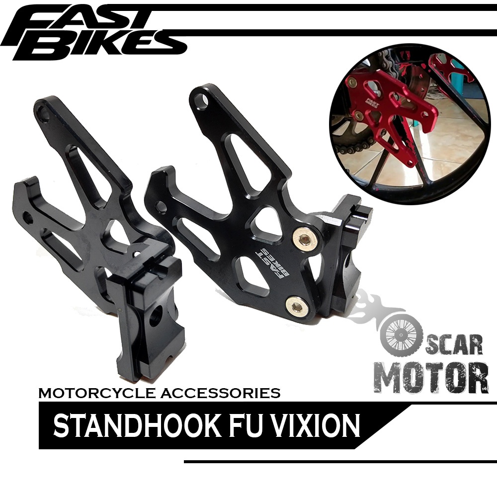 SETELAN RANTAI STANDHOOK UNIVERSAL HONDA CBR SATRIA FU VIXION SCORPI motor