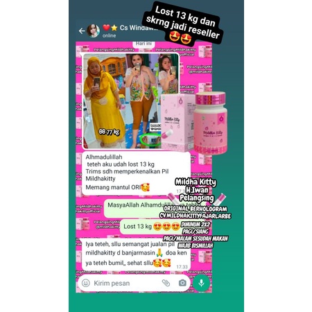 kapsul pelangsing Mildhakitty original