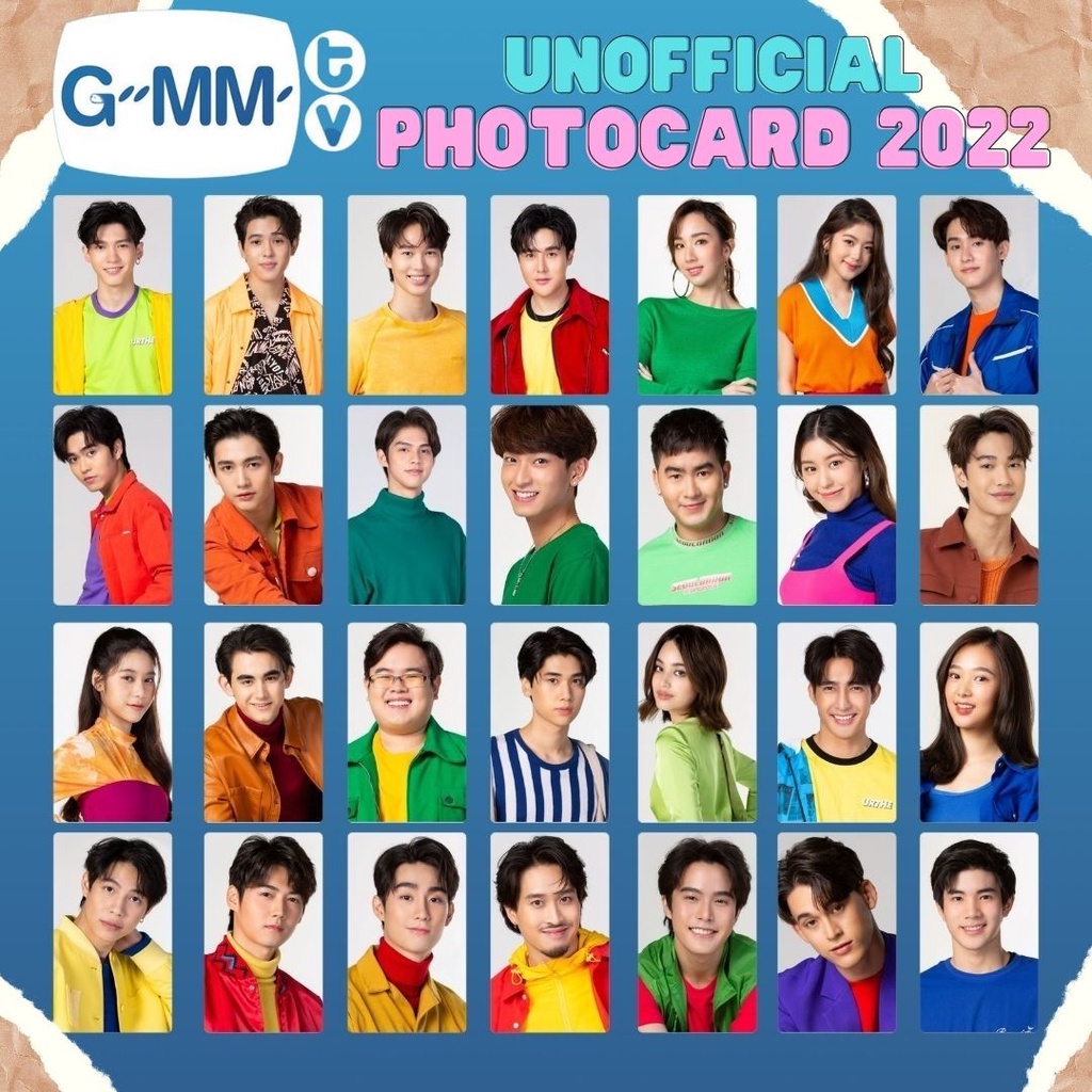 Jual GMMTV 2022 UNOFFICIAL PHOTOCARD | CEK DESKRIPSI | THAILAND ARTIS ...