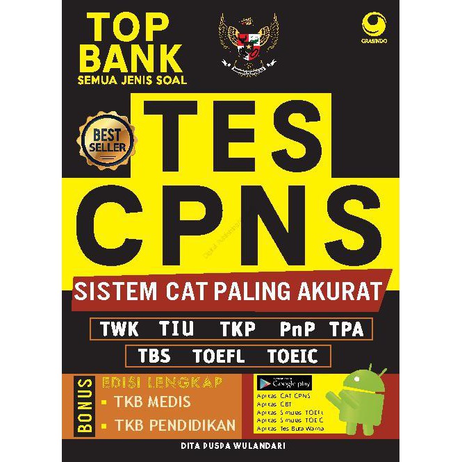 Buku Top Bank Semua Jenis Soal Tes CPNS Sistem CAT Paling Akurat