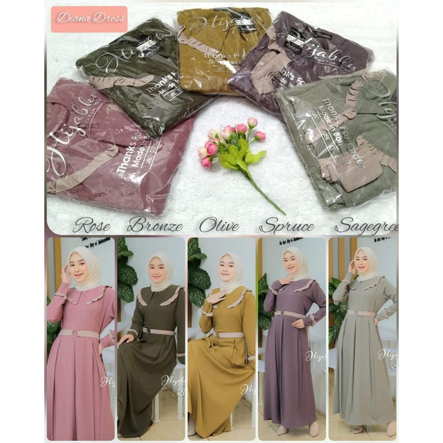 DIANA DRESS ORI HIJABKU