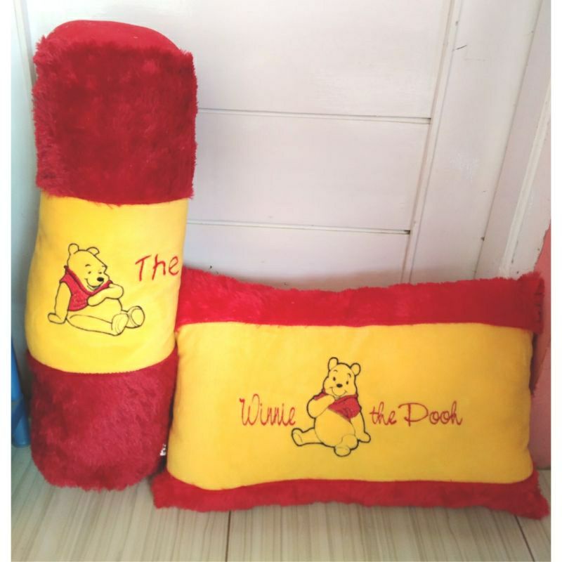 0BANTAL GULING BONEKA SATU SET WINNIE THE POOH