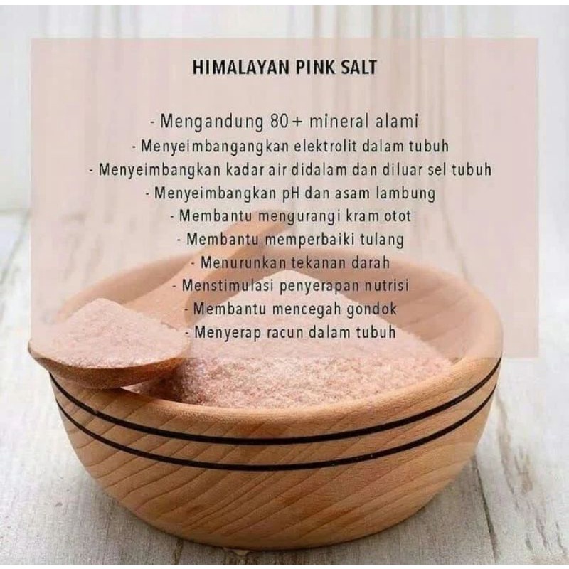 Garam Himalaya Premium 200 gram Pure Super Fine Himsalt Original Asli Dari Pegunungan Himalaya