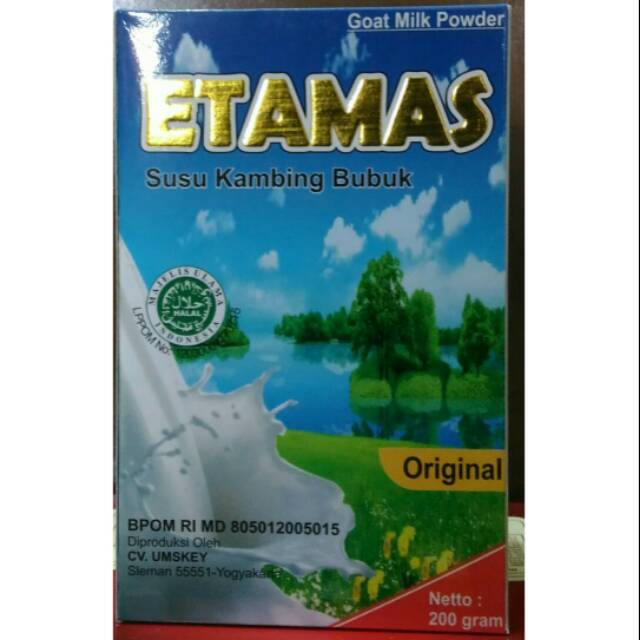 

Susu Kambing Bubuk Etamas Original 200 gr