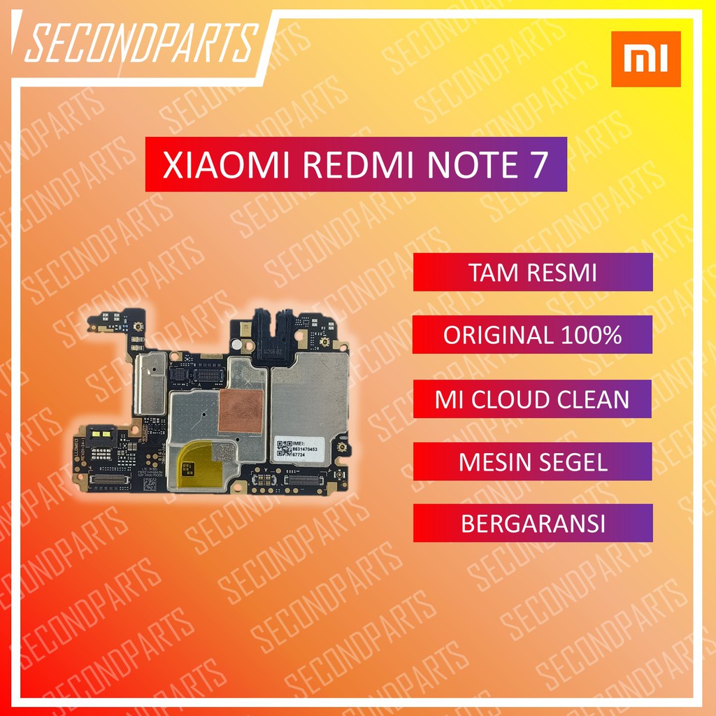 MESIN NORMAL XIAOMI REDMI NOTE 7 ORIGINAL