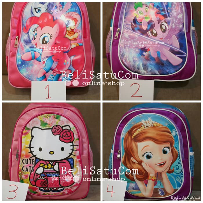 Tas Anak TK SD Playgrup BAGUS HALUS KUAT ... Ransel Backpack Sekolah |Tas anak perempuan & Laki-laki