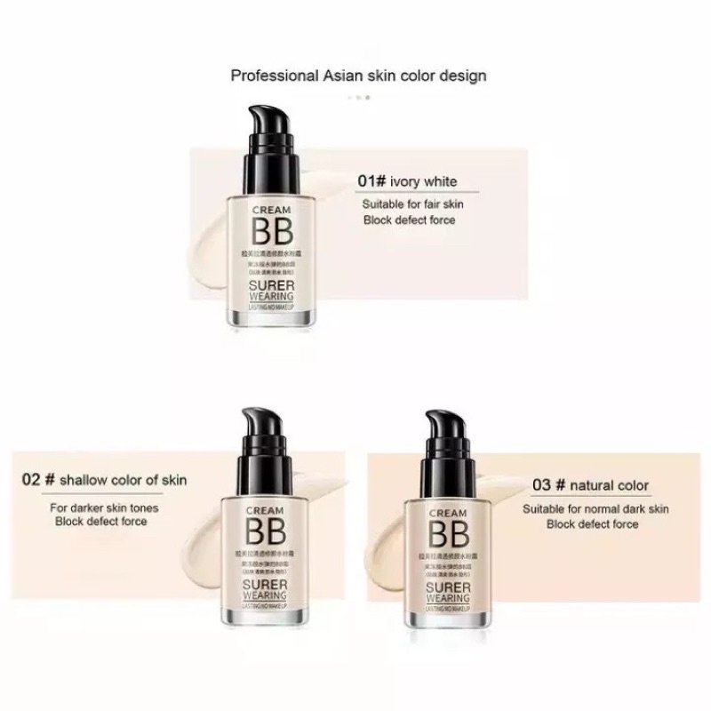 LAMEILA BB Cream Moisturizing Liquid Foundation Makeup Base LA050 1001