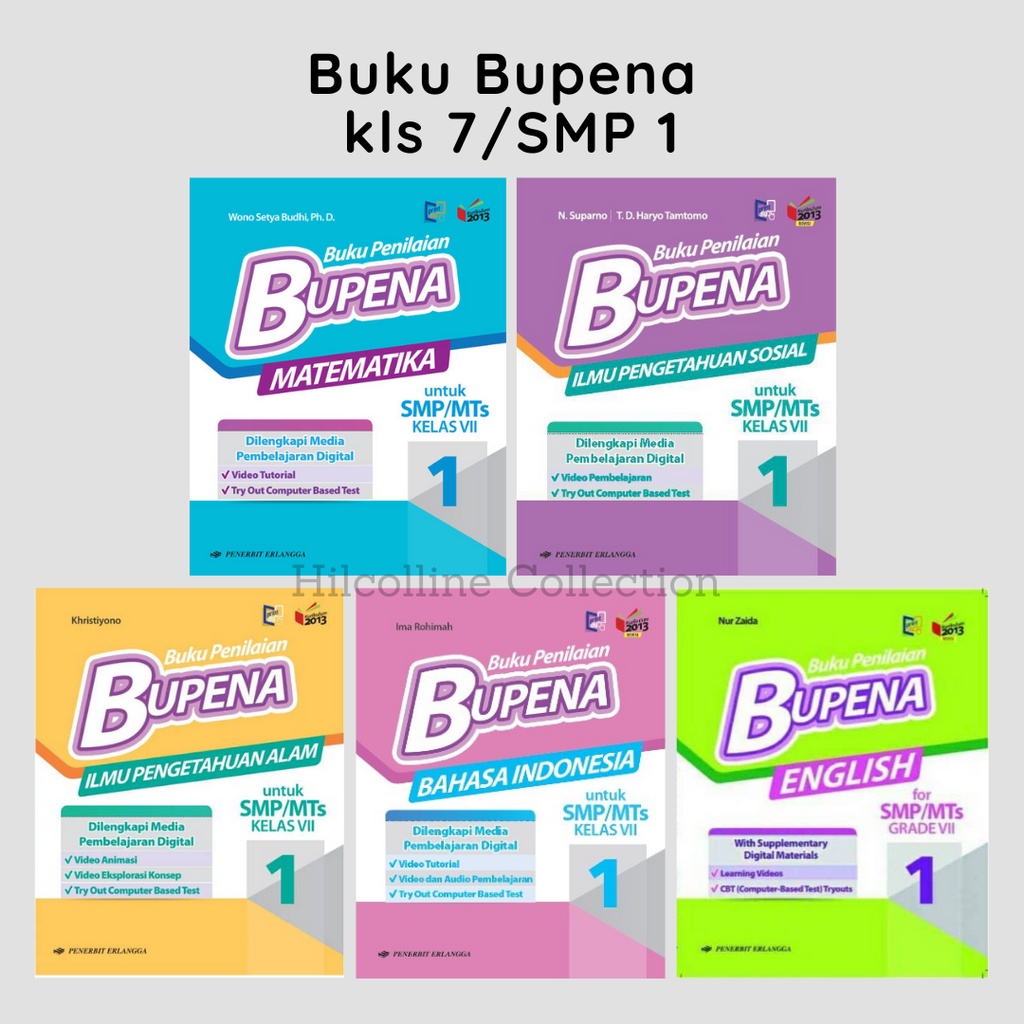 Buku Bupena KLS 7 / SMP 1 K13