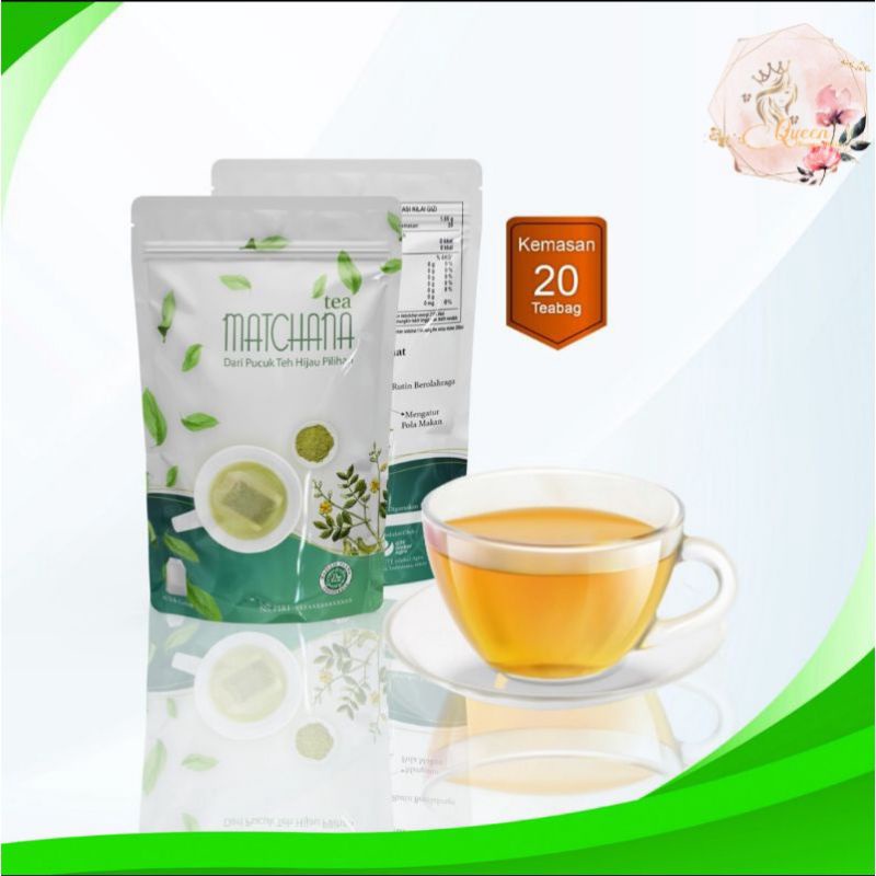 

Matchana Teh Diet Teh Hijau plus Jati Slimming Tea Herbal
