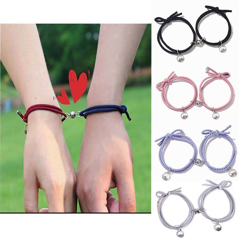 CC (ACC57) Gelang Couple Magnet 1 Pasang/ 2pcs Vintage Gelang Persahabatan