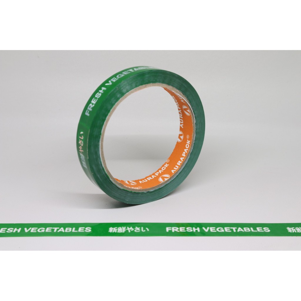 

Isolasi / Isolasi Sayur / Lakban Sayur Fresh Vegetable 18 mm x50 m