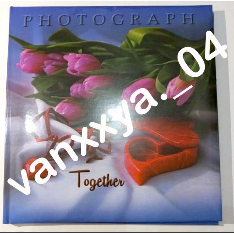 Album Foto ukuran 4R (10×15cm) isi 40 lembar Promosi Sampul Tebal Hardcover