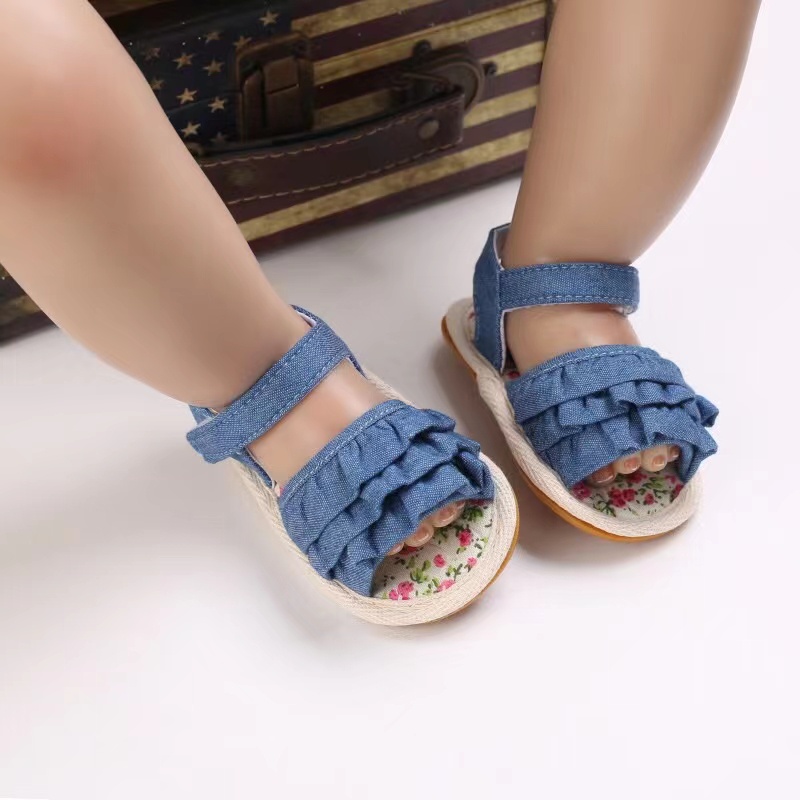 HappyOliver D46 RAELYN RUFFLE Sepatu prewalker bayi dan anak perempuan newborn 3-18 bulan